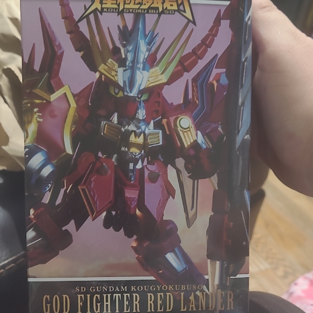 SD Gundam God Fighter Red Lander Model Kit